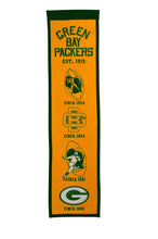 Green Bay Packers Fan Favorite Heritage Banner - 8"x32"