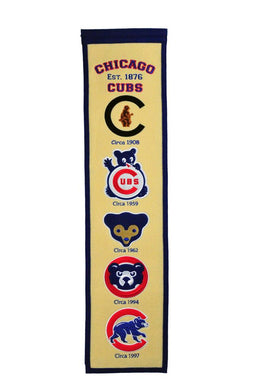 Chicago Cubs Fan Favorite Heritage Banner - 8