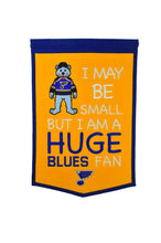 Saint Louis Blues Lil Fan Traditions Banner- 12"x18"