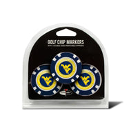 wvu golf ball markers, wvu mountaineers golf ball markers 