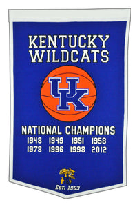 Kentucky Wildcats Dynasty Wool Banner - 24"x36"