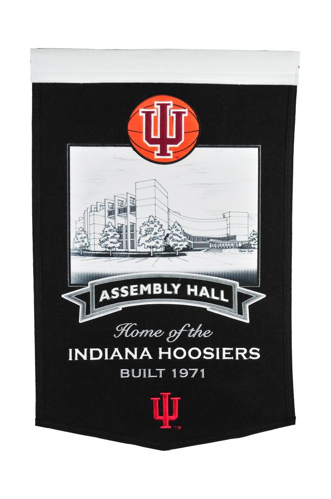 Indiana Hoosiers Assembly Hall Banner - 15