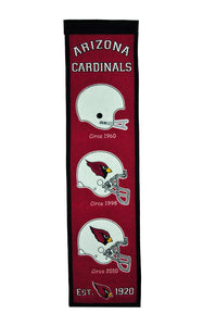 Arizona Cardinals Heritage Banner - 8"x32"