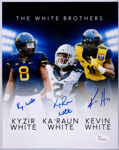 wvu football, kevin white, kyzir white, ka'raun white, karaun white