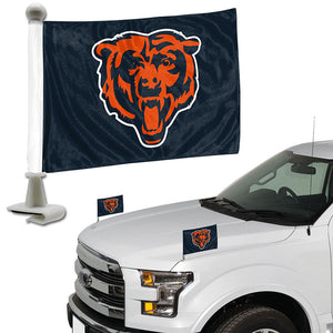 chicago bears car flag 
