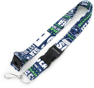 Seattle Seahawks Lanyard Keychain