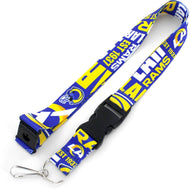 Los Angeles Rams Lanyard Keychain