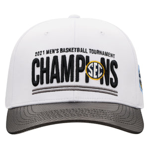 Alabama Crimson Tide 2021 SEC Basketball Tournament Champions Locker Room Hat
