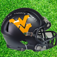 Bryce Ford-Wheaton West Virginia Mountaineers Signed Mini Helmet