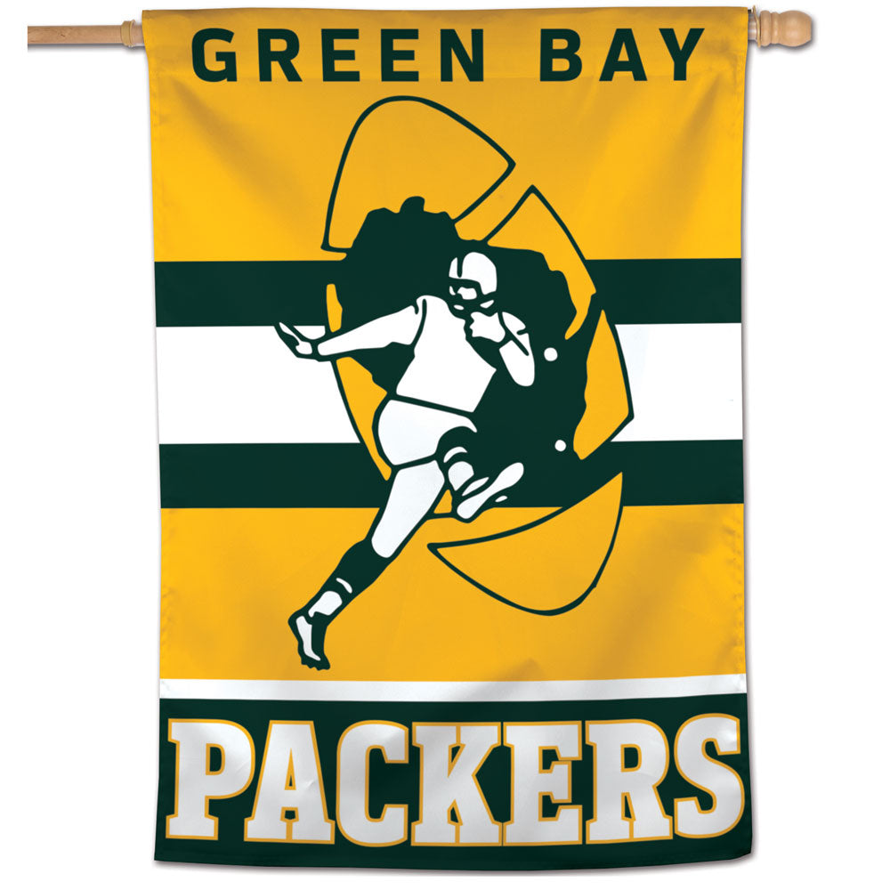 Green Bay Packers Retro Vertical Flag - 28