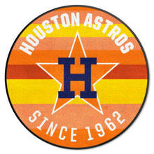 Houston Astros Throwback Logo Roundel Rug - 27"