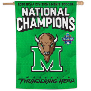 Marshall Thundering Herd 2020 National Champions Vertical Flag