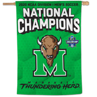 Marshall Thundering Herd 2020 National Champions Vertical Flag