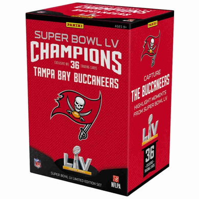 2021 Panini Tampa Bay Buccaneers Super Bowl 55 Champions Box Set