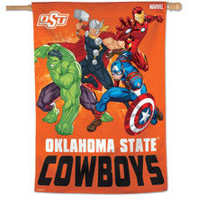 Oklahoma State Cowboys Marvel's Avengers Flag 