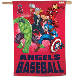 Los Angeles Angels Marvel's Avengers Vertical Flag - 28"x40"