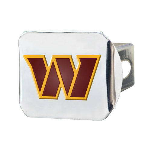 Washington Commanders Color Chrome Hitch Cover