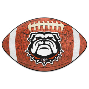 Georgia Bulldogs Football Rug - 21"x32" UGA
