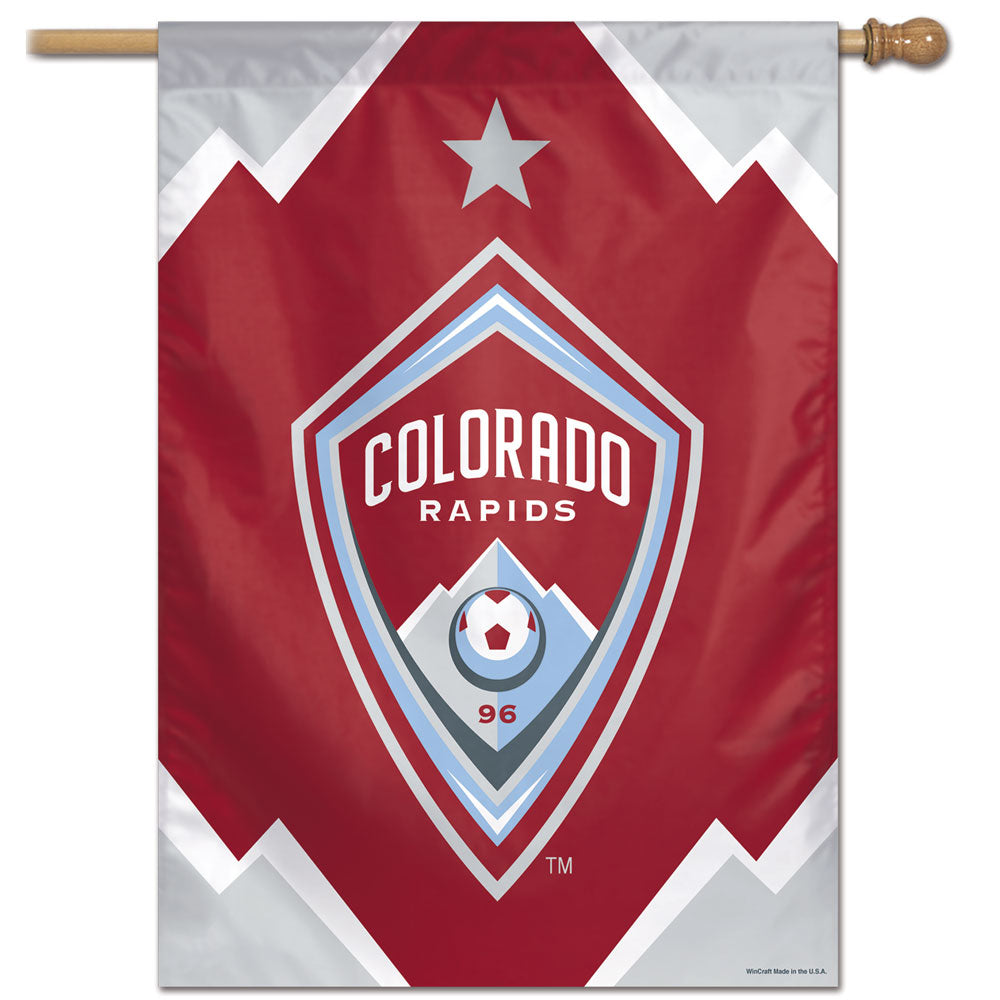 Colorado Rapids Vertical Flag 28