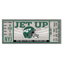 New York Jets Football Ticket Runner - 30"x72"