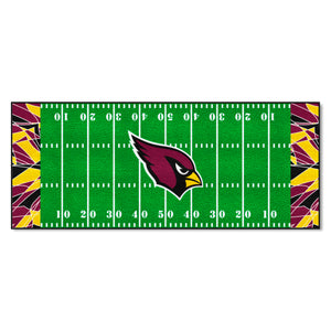 Arizona Cardinals X-Fit Football Field Runner 30"x72"