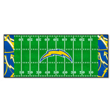 Los Angeles Chargers X-Fit Football Field Runner 30"x72"