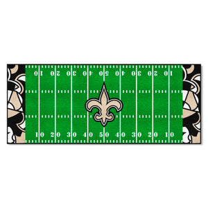 New Orleans Saints X-Fit Football Field Runner 30"x72"