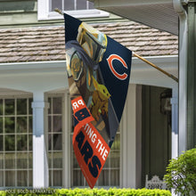 Chicago Bears Star Wars Madalorian Vertical Flag - 28"x40"