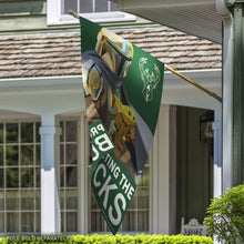 Milwaukee Bucks Star Wars Mandalorian Vertical Flag 28"x40"