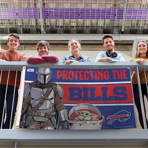 BUFFALO BILLS FLAG - DELUXE 3' X 5'