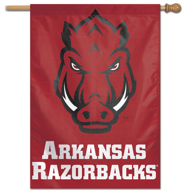 Arkansas Razorbacks Vertical Flag 28