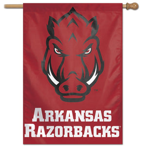 Arkansas Razorbacks Vertical Flag 28"x40"     