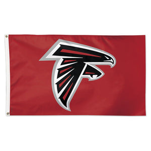 Atlanta Falcons Red Deluxe Flag - 3'x5'