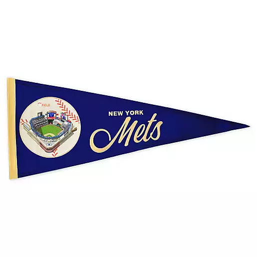 New York Mets Vintage Ballpark Traditions Pennant