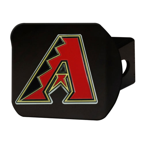 Arizona Diamondbacks Chrome Emblem On Chrome Hitch Cover