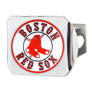 Boston Red Sox Color Chrome Hitch Cover