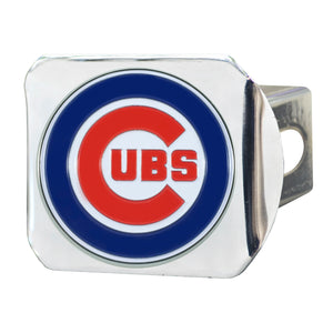 Chicago Cubs Color Chrome Hitch Cover