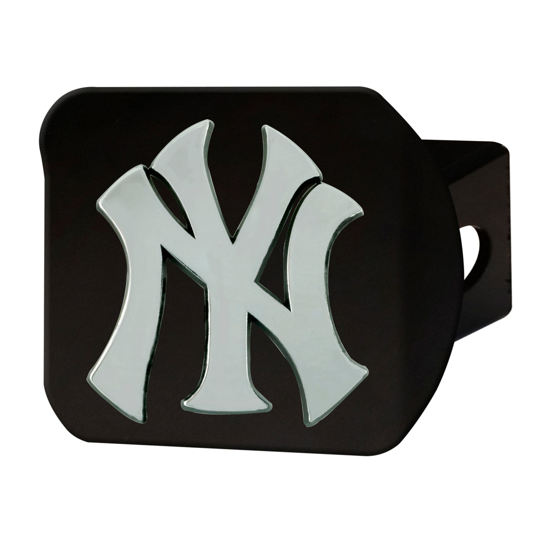 MLB - New York Yankees Black Metal Hitch Cover