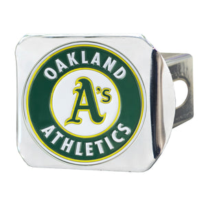 Oakland Athletics Color Chrome Hitch Cover
