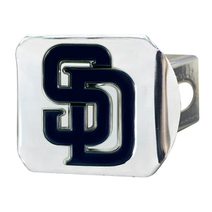 San Diego Padres Color Chrome Hitch Cover