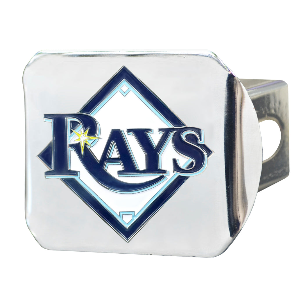 Tampa Bay Rays Color Chrome Hitch Cover