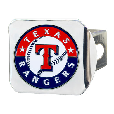 Texas Rangers Color Chrome Hitch Cover