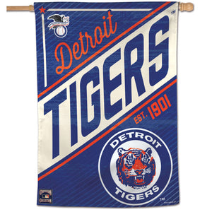 Detroit Tigers Cooperstown Vertical Flag                                                             