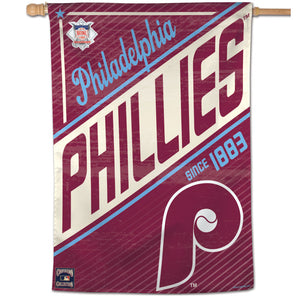 Philadelphia Phillies Cooperstown Vertical Flag - 28"x40"                    