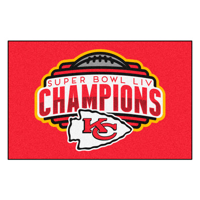 Kansas City Chiefs Super Bowl 54 Champions Starter Mat