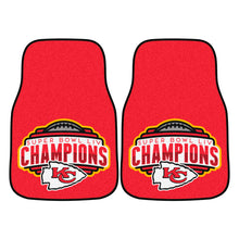 Kansas City Chiefs Super Bowl 54 Champions 2-pc Carpet Car Mat Set