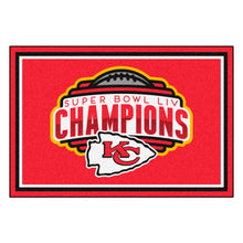 Kansas City Chiefs Super Bowl 54 Champions 5'x8' Rug