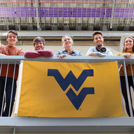 West Virginia Mountaineers Gold Deluxe Flag - 3'x5'