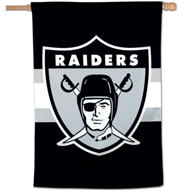 Oakland Raiders Retro Vertical Flag - 28