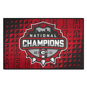 Georgia Bulldogs 2021 CFP National Champions Starter Mat